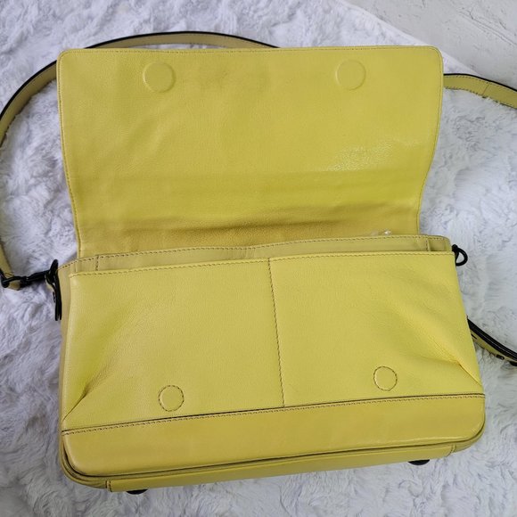 RAG & BONE Pilot Clutch Crossbody in Canary Yellow - Picture 9 of 17